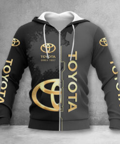 Hoodie zippé Toyota