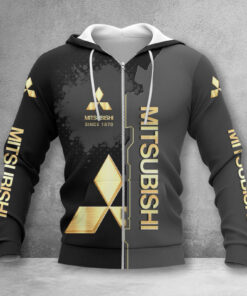 Hoodie zippé Mitsubishi