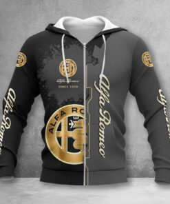 Hoodie zippé Alfa Romeo