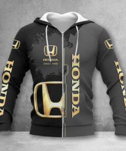 Hoodie zippé Honda