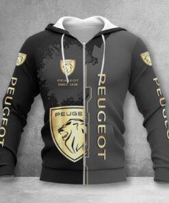 Hoodie zippé Peugeot