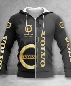 Hoodie zippé Volvo