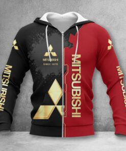 Hoodie zippé Mitsubishi