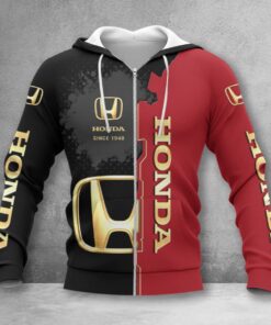 Hoodie zippé Honda