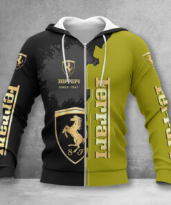 Hoodie zippé Ferrari
