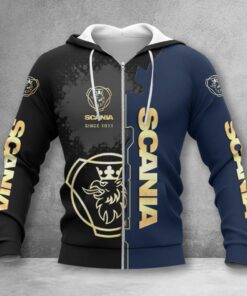 Hoodie zippé Scania