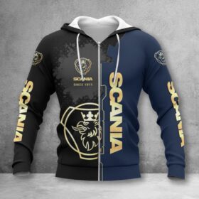 Hoodie zippé Scania