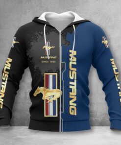 Hoodie zippé Ford Mustang