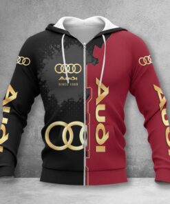 Hoodie zippé Audi