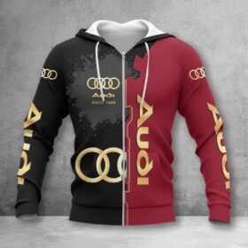 Hoodie zippé Audi