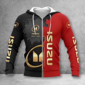 Hoodie zippé Isuzu