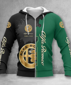 Hoodie zippé Alfa Romeo