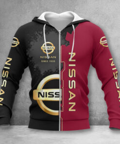 Hoodie zippé Nissan