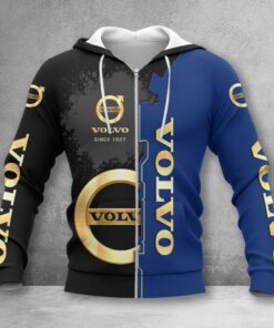 Hoodie zippé Volvo