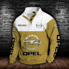 Sweat-shirt à col boutonné Opel