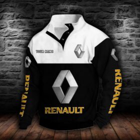 Sweat-shirt à col boutonné Renault