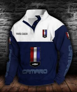 Sweat-shirt à col boutonné Chevrolet Camaro