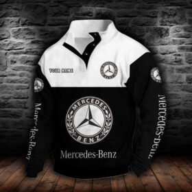 Sweat-shirt à col boutonné Mercedes-Benz