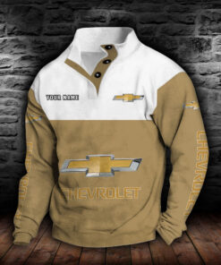 Sweat-shirt à col boutonné Chevrolet