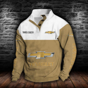 Sweat-shirt à col boutonné Chevrolet