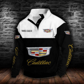 Sweat-shirt à col boutonné Cadillac