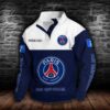 Sweat-shirt à col boutonné PSG