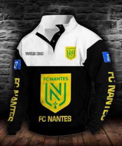 Sweat-shirt à col boutonné FC Nantes