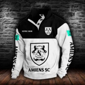 Sweat-shirt à col boutonné Amiens SC