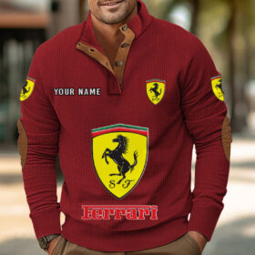 Sweat-shirt pour homme sans capuche Ferrari