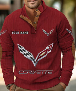 Sweat-shirt pour homme sans capuche Corvette C7