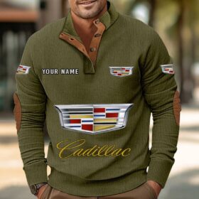 Sweat-shirt pour homme sans capuche Cadillac
