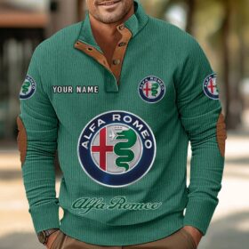 Sweat-shirt pour homme sans capuche Alfa Romeo