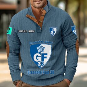 Sweat-shirt pour homme sans capuche Grenoble Foot 38
