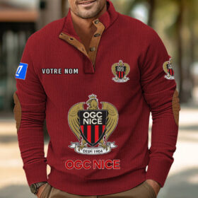 Sweat-shirt pour homme sans capuche OGC Nice