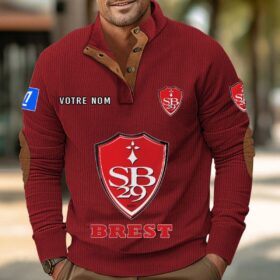 Sweat-shirt pour homme sans capuche Stade Brestois 29