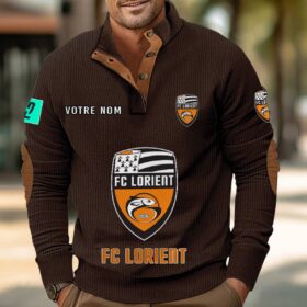 Sweat-shirt pour homme sans capuche FC Lorient