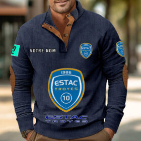 Sweat-shirt pour homme sans capuche ESTAC Troyes