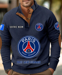 Sweat-shirt pour homme sans capuche PSG