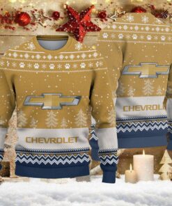 Pull de Noël moche Chevrolet – Ugly Christmas Sweater