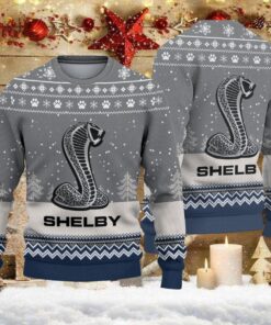 Pull de Noël moche Ford Shelby – Ugly Christmas Sweater