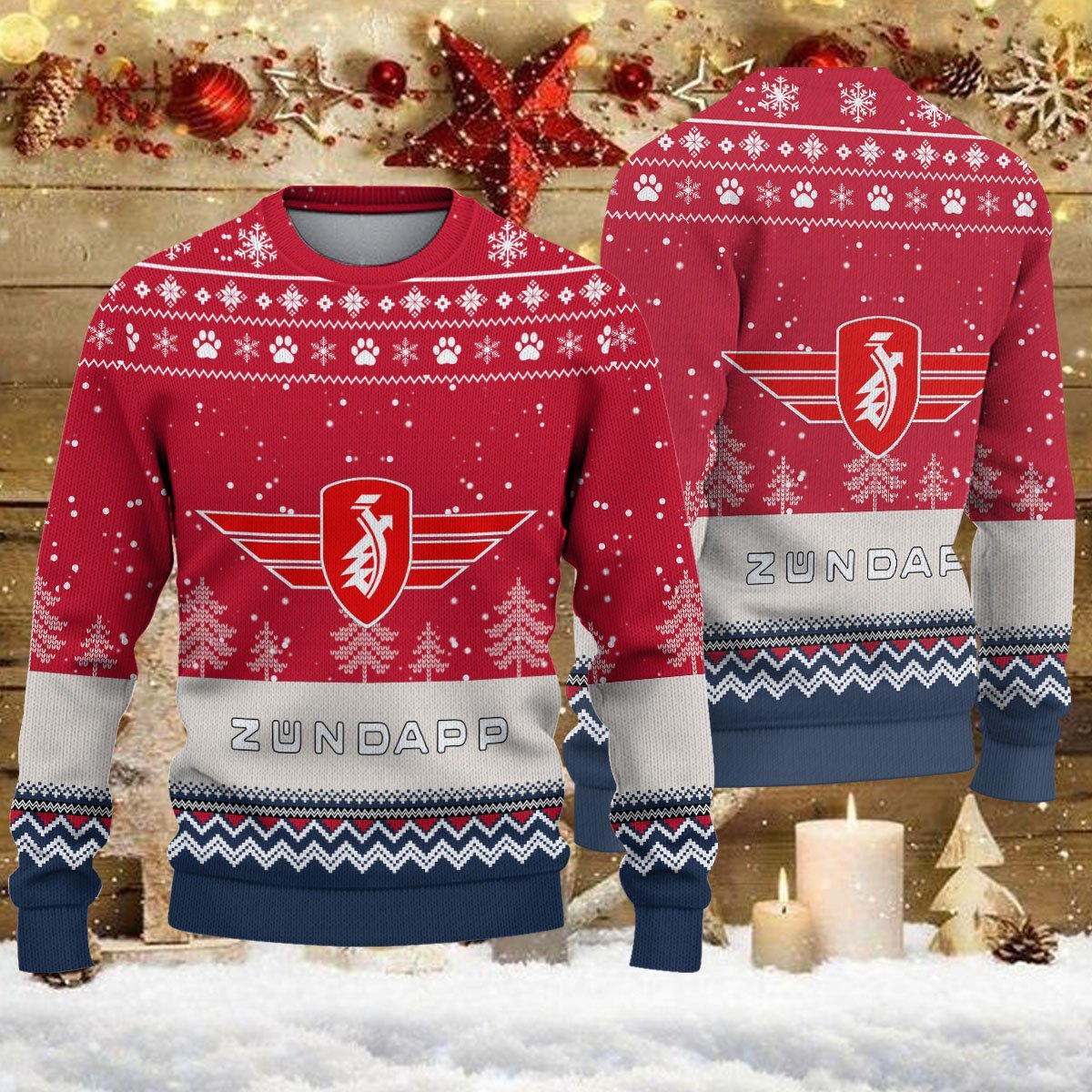Pull de Noël moche Zundapp - Ugly Christmas Sweater
