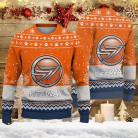 Pull de Noël moche Keeway Motorcycles – Ugly Christmas Sweater