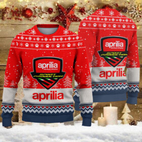 Pull de Noël moche Aprilia – Ugly Christmas Sweater