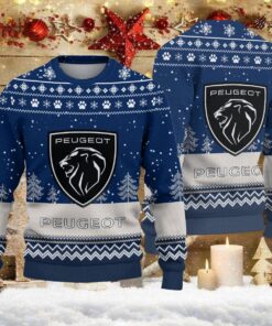 Pull de Noël moche Peugeot – Ugly Christmas Sweater