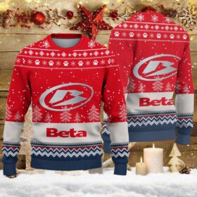 Pull de Noël moche Beta Motorcycles – Ugly Christmas Sweater