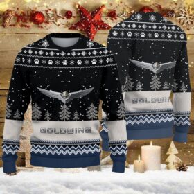 Pull de Noël moche Honda Gold Wing – Ugly Christmas Sweater