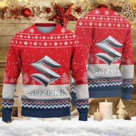 Pull de Noël moche Suzuki – Ugly Christmas Sweater
