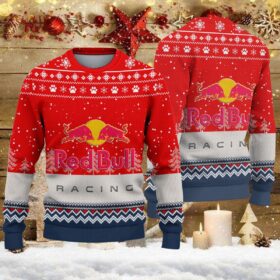 Pull de Noël moche Red Bull – Ugly Christmas Sweater