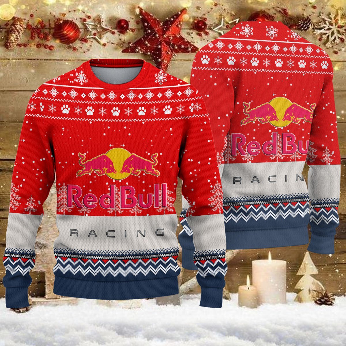 Pull de Noël moche Red Bull - Ugly Christmas Sweater