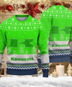 Pull de Noël moche Kawasaki - Ugly Christmas Sweater